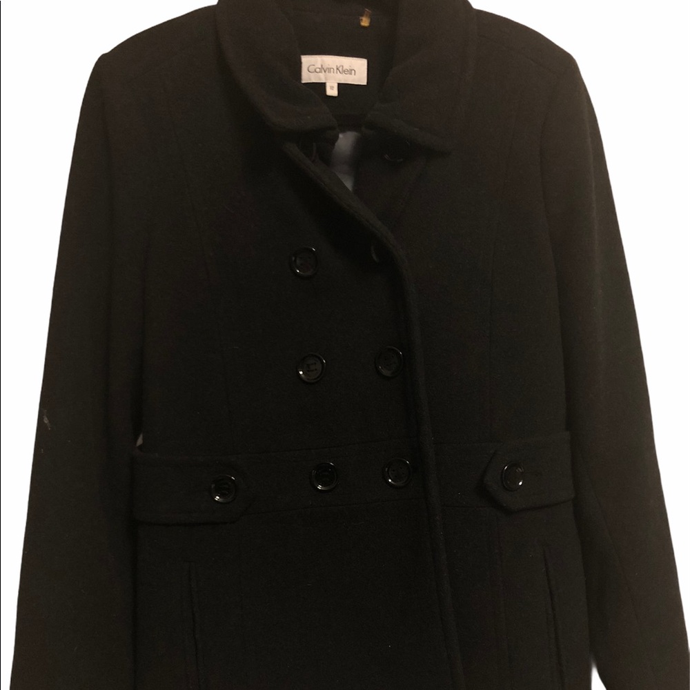 Calvin Klein wool pea coat